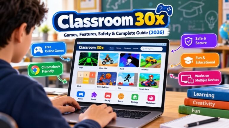 Classroom 30x: Games, Features, Safety & Complete Guide (2026)