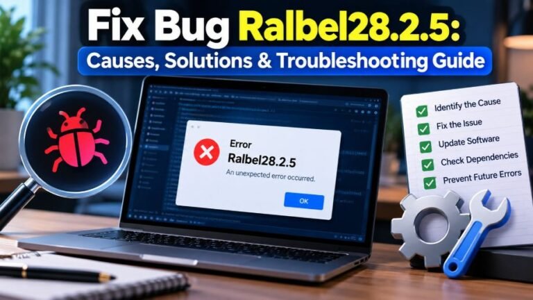 Fix Bug Ralbel28.2.5: Causes, Solutions & Troubleshooting Guide Fix Bug Ralbel28.2.5: Causes, Solutions & Troubleshooting Guide