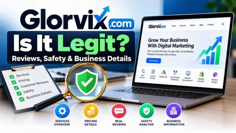Glorvix Com: Is It Legit? Reviews, Safety & Business Details